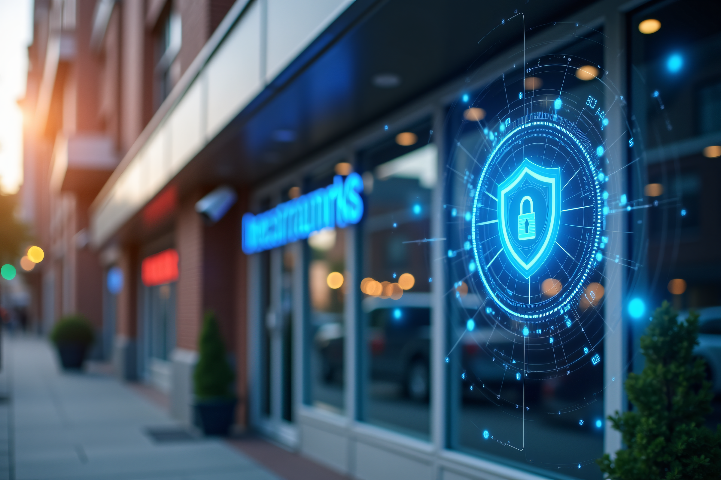 Secure protected storefront